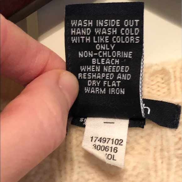 Gap Cream Cable Knit Sweater - Picture 4 of 6